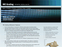 Tablet Screenshot of mcgrating.com